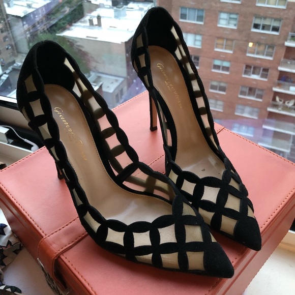 Gianvitto Rossi Black Heels - Picture 2 of 7